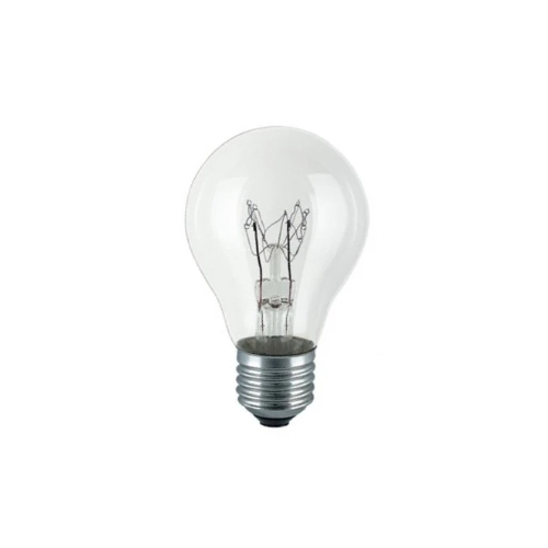 25W glödlampa E27 klar - 260lm, dimbar, A55