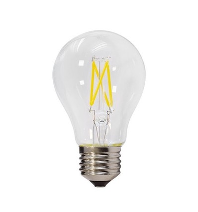 6W dimbar LED Lampa - Filament LED, A60, E27