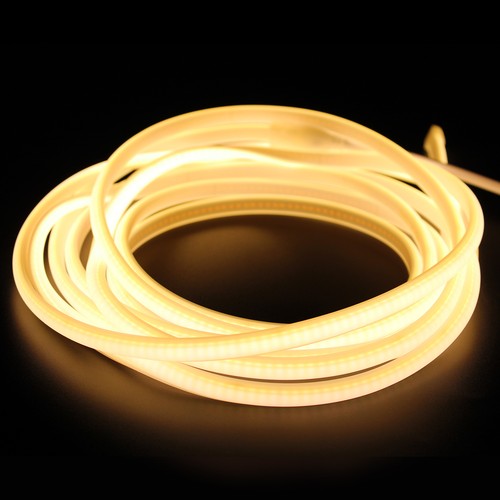 5m Neon COB RA95, 230V - 11W/m, IP67, 288 LED/m, kan klippas var 10:e cm, upp till 50m