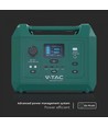 Powerstation 300W - 288Wh, med strömuttag, 1x 230V AC output