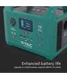 Powerstation 300W - 288Wh, med strömuttag, 1x 230V AC output