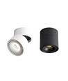 Vero 10W LED utanpåliggande spot - RA98, dimbar, svart