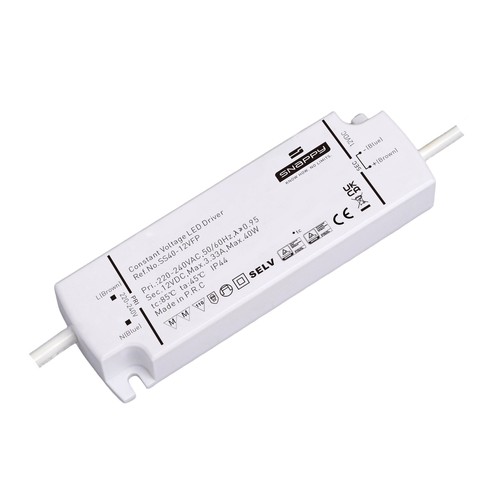 Snappy 40W strömförsörjning - 24V DC, 1.6A, IP44