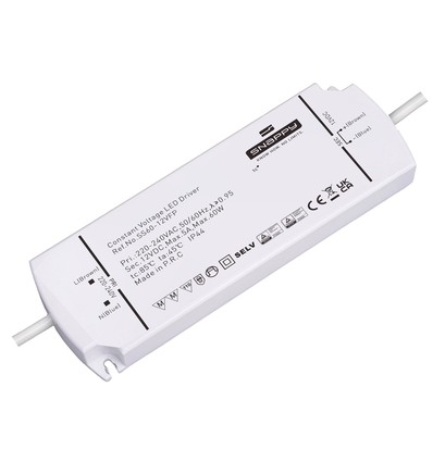 Snappy 60W / 12V DC strömförsörjning - 5A, IP44