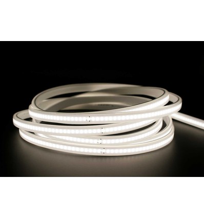5 m. vattentät COB LED strip - 230V, IP67, 360 LED, 10W/m, kan klippas var 50cm
