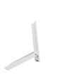Noctis Lux 4 strålkastare 100W - Varmvitt, 230V, IP65, 251x207x26mm, vit