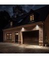 Noctis Lux 4 strålkastare 10W - kallt vitt, 230V, IP65, 94x78x24mm, vit