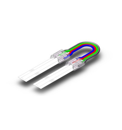 Koppling - Remsa till Kabel till Remsa, COB, RGB, 10mm