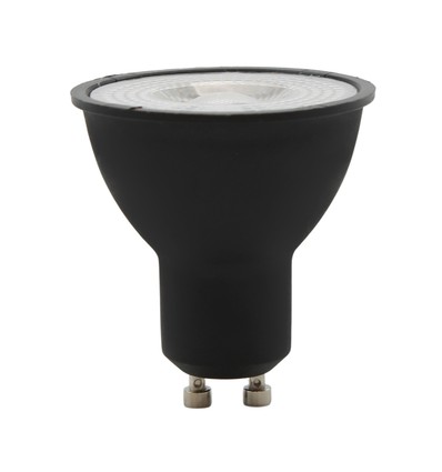 GU10 6W dimbar LUX6 LED-spot - RA 97, Svart