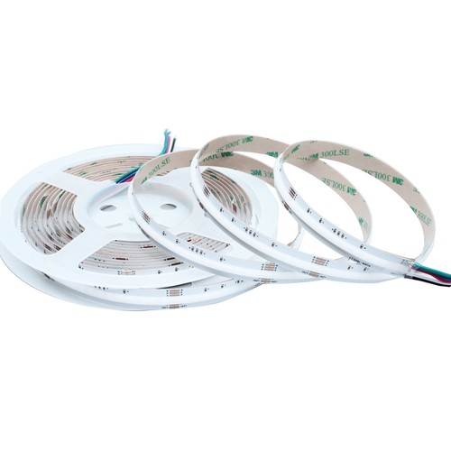 5m 20W/m RGB+WW COB-LED-strip - 24V DC, IP20, 784 LED per meter, COB LED