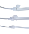 Röd 8x16 CLIP-ON Neon Flex LED - 8W per. meter, IP67, 24V