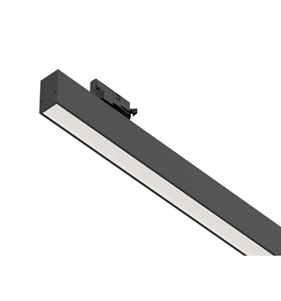 LEDlife 38W LED ljusskena för kontor och butik - För 3-fas skenor, svart, 170 lm/W, 115 cm