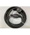 Kontakt till 230V LED strip (Type Q), IP67 vattentät - Inkl. ändstycke, 2m, 230V