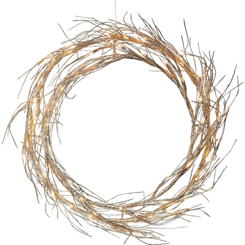 Outlet: EGLO FIZZY DEKORATIONSRING Ø450 MED LED LYS - CHAMPAGNE