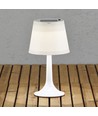 Outlet: Assisi LED Bordslampa Solcell, IP44 i Vit - Konstsmide