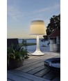 Outlet: Assisi LED Bordslampa Solcell, IP44 i Vit - Konstsmide