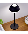 Uppladdningsbar LED bordslampa Inomhus/utomhus - Svart, touch dimbar, 3i1, IP54 utomhus bordslampa