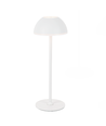 Uppladdningsbar LED bordslampa Inomhus/utomhus - Vit, touch dimbar, 3i1, IP54 utomhus bordslampa