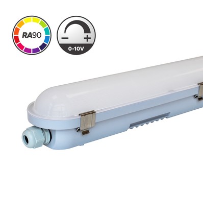 150 cm 0-10V RA90 armatur HiCRI - RA90, 60W, genomkopplad, 0-10V, IP65