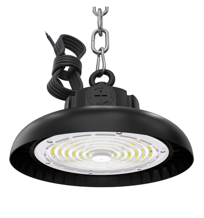 200W Solara 2 LED high bay - 210lm/w, IP65, Philips driver, 0-10V dimbar, 5 års garanti