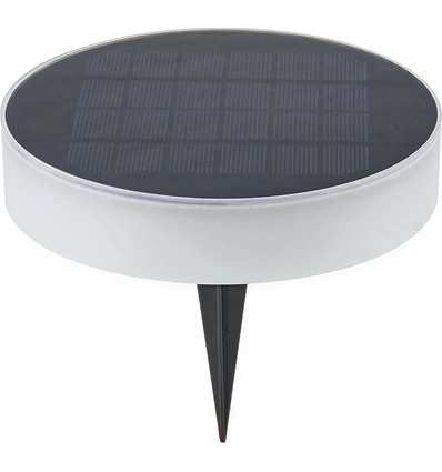 Solcells trädgårdsljus - Skymningssensor, spjut/väggmontering IP65