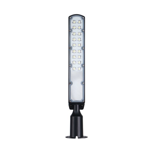 Streetos Slim 50W - Neutral Vit, 230V, 140/85°, IP65, 505x109x76mm, Svart, Spektrum