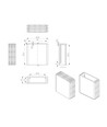 EasyDimmer500 - 250W LED dimmer, fjädertryck/push dim, korsomkoppling