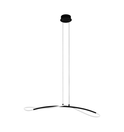 Outlet: EGLO Egidonella LED pendellampa 20W i svart/vit