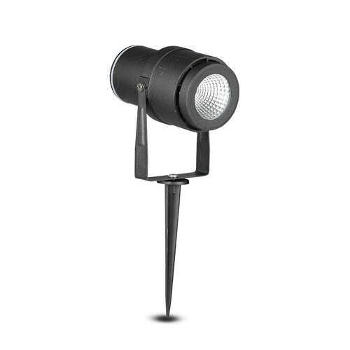 12W LED trädgårdslampa - grön, svart hus