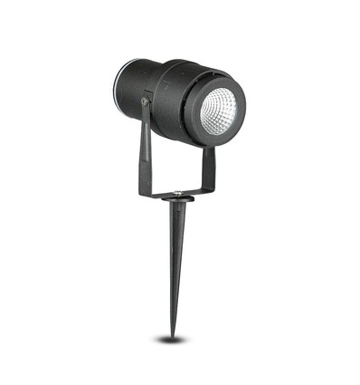 12W LED trädgårdslampa - grön, svart hus
