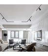 15W LED-spotlight - 4000K, Magnetisk, Svart, IP20, 24V