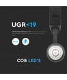 15W LED-spotlight - 4000K, Magnetisk, Svart, IP20, 24V