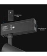 15W LED-spotlight - 4000K, Magnetisk, Svart, IP20, 24V