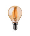 P45 Lampa 4W E14 - Koltråd, Amber Omslag, 2200K