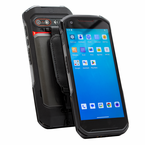 1D+2D handscanner, Android 13 - PDA med streckkodsläsare och QR