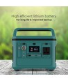 Powerstation 500W - 568Wh, med eluttag, 1x 230V AC output
