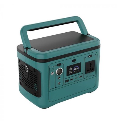 Powerstation 500W - 568Wh, med eluttag, 1x 230V AC output