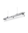 Limea T8 LED dubbelarmatur - Inkl. 1x9W 60cm LED-rör, IP65 vattentät