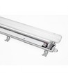 Limea T8 LED dubbelarmatur - Inkl. 1x18,5W 120cm LED-rör, IP65 vattentät