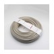 50 meter downlightkabel vit - 230V, 3G1,5mm2
