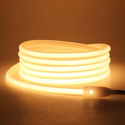 10m 9,5W/m Neon COB-LED-strip - 24V DC, IP67, 280 LED per meter, COB LED