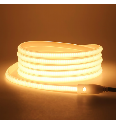 10m 9,5W/m Neon COB-LED-strip - 24V DC, IP67, 280 LED per meter, COB LED