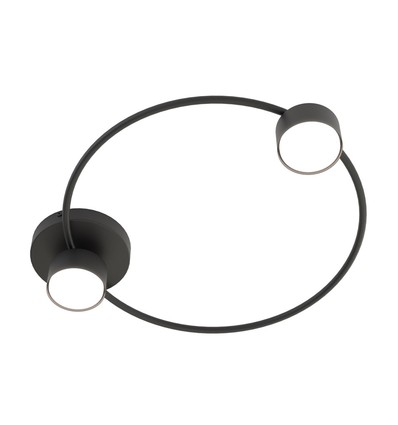 Lucio 2 Svart taklampa - GX53, 230V, utan ljuskälla