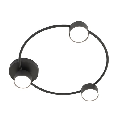 Lucio 3 Svart taklampa - GX53, 230V, utan ljuskälla