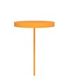 Nemo LP3 Orange golvlampa - Ø40 cm, G9, 230V, utan ljuskälla