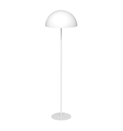Mogu LP1 Vit golvlampa - Ø44 cm, E27, 230V, utan ljuskälla