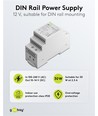 12V 30W DIN-skena strömförsörjning - 12V DC, 2,5A