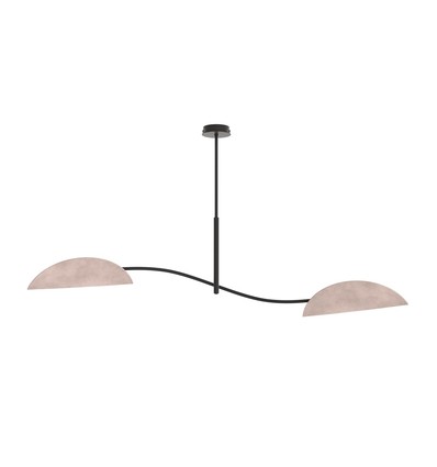 Lotus 2 Svart/Grå taklampa - E14, 230V, utan ljuskälla