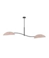 Lotus 2 Svart/Grå taklampa - E14, 230V, utan ljuskälla