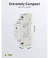 12V 15W DIN-skena strömförsörjning - 12V DC, 1,25A
